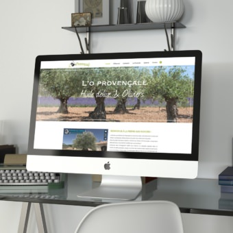 Nous avons fait le site internet pour La Ferme Aux Oliviers qui est spécialisée dans la vente d'olivier.