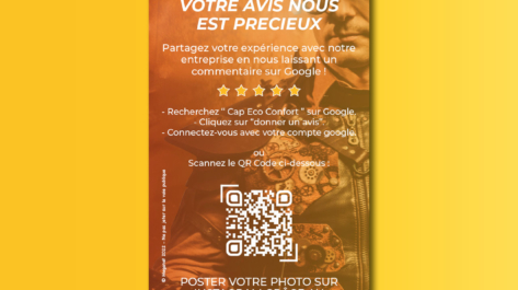 Flyer pour magasin poele a bois