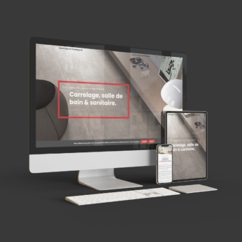 Creation site internet de carrelage & Comapgnie à Nyons