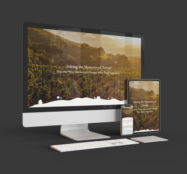 Creation site internet Wine Uncovered