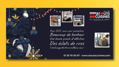 Création Carte de Noel a Valréas