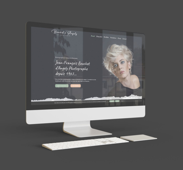 Création Site internet pour photographe