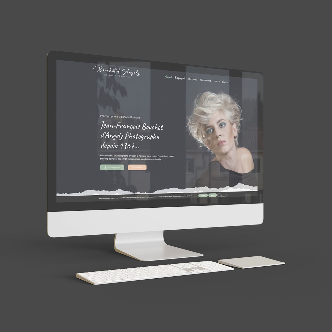 Création Site internet pour photographe