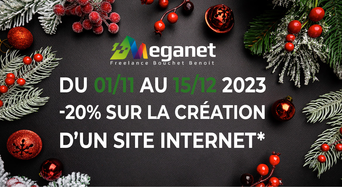 Une Offre Spéciale pour Noël - 20% de Réduction sur la Création de Ton Site Internet Professionnel