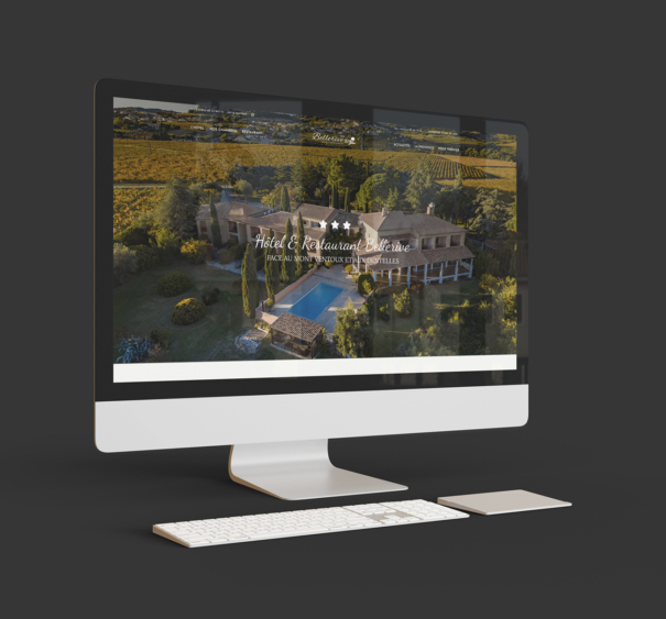 Situé dans un cadre privilégié, l'Hôtel Bellerive souhaitait moderniser son image et renforcer sa présence sur internet afin de mieux valoriser ses prestations et son environnement exceptionnel.