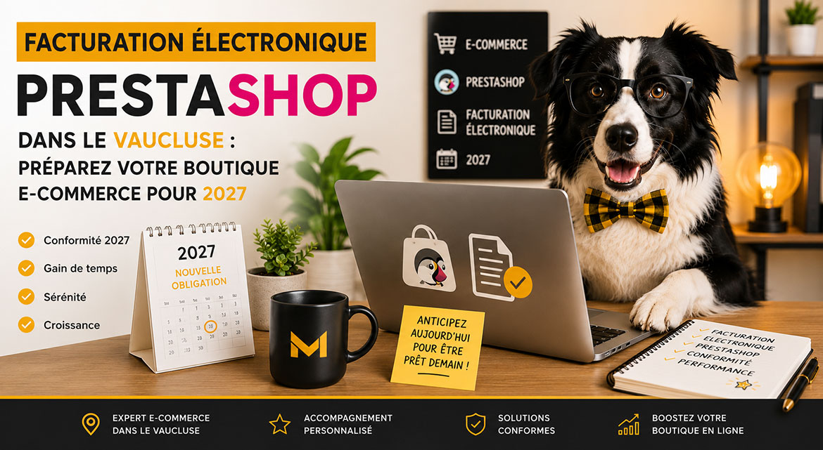 Facturation électronique PrestaShop dans le Vaucluse